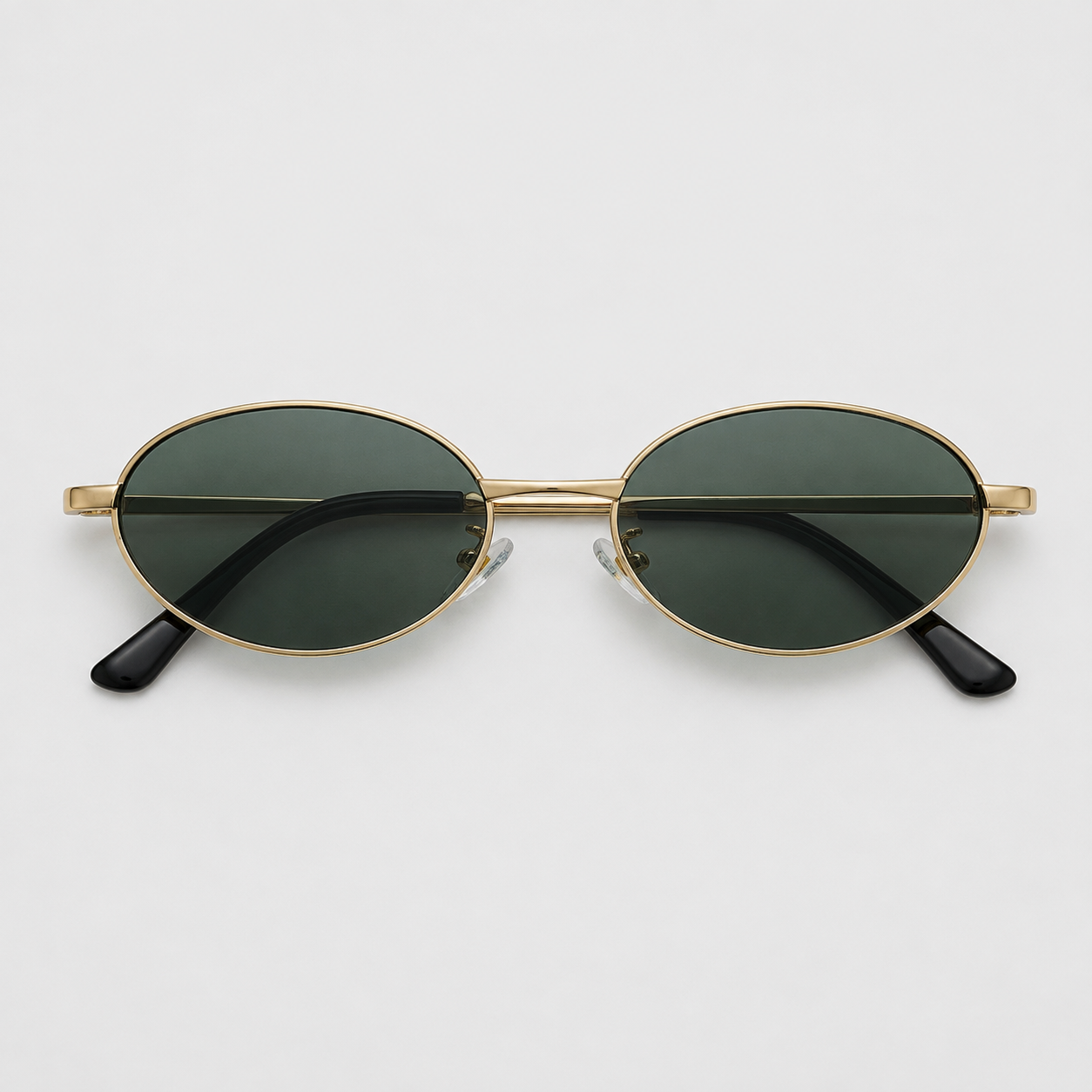MEDINA sunglasses by SHAMS BRAND — gold metal frame with G15 UV400 lenses