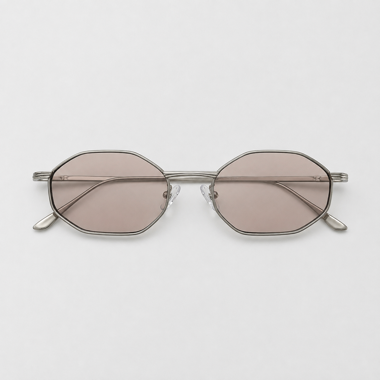 CAP SPARTEL sunglasses in silver with champagne lenses — additional product view