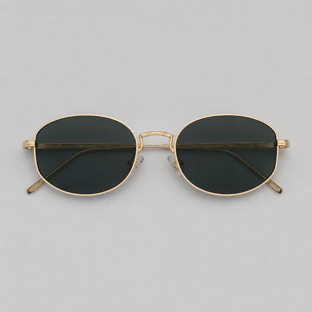 GOLDEN HOUR sunglasses in gold with g15 lenses — additional product view