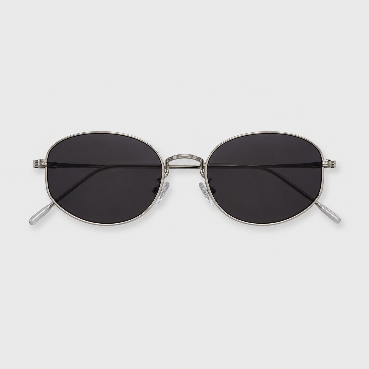 GOLDEN HOUR sunglasses in silver with grey lenses — additional product view