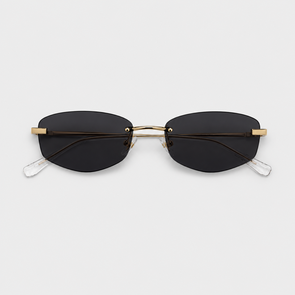 SOLIS sunglasses in gold with grey lenses — additional product view