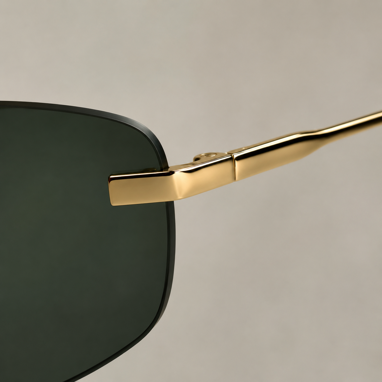SOLIS sunglasses in gold with g15 lenses — additional product view