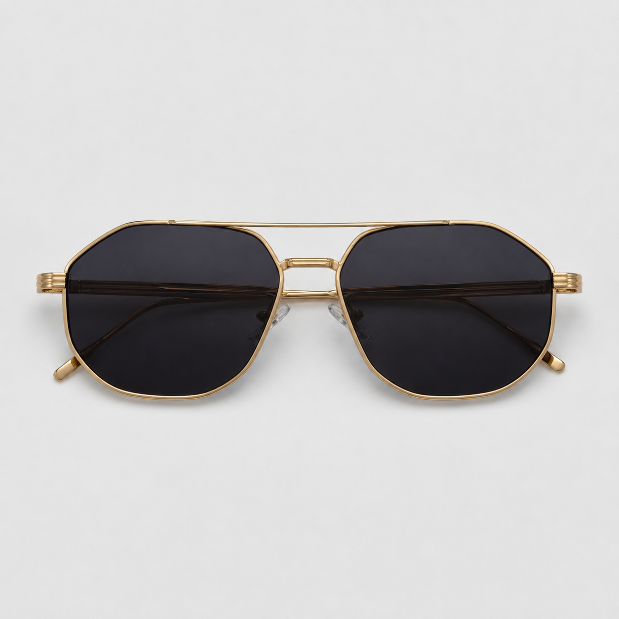 SUNDOWN sunglasses in gold with grey lenses — additional product view