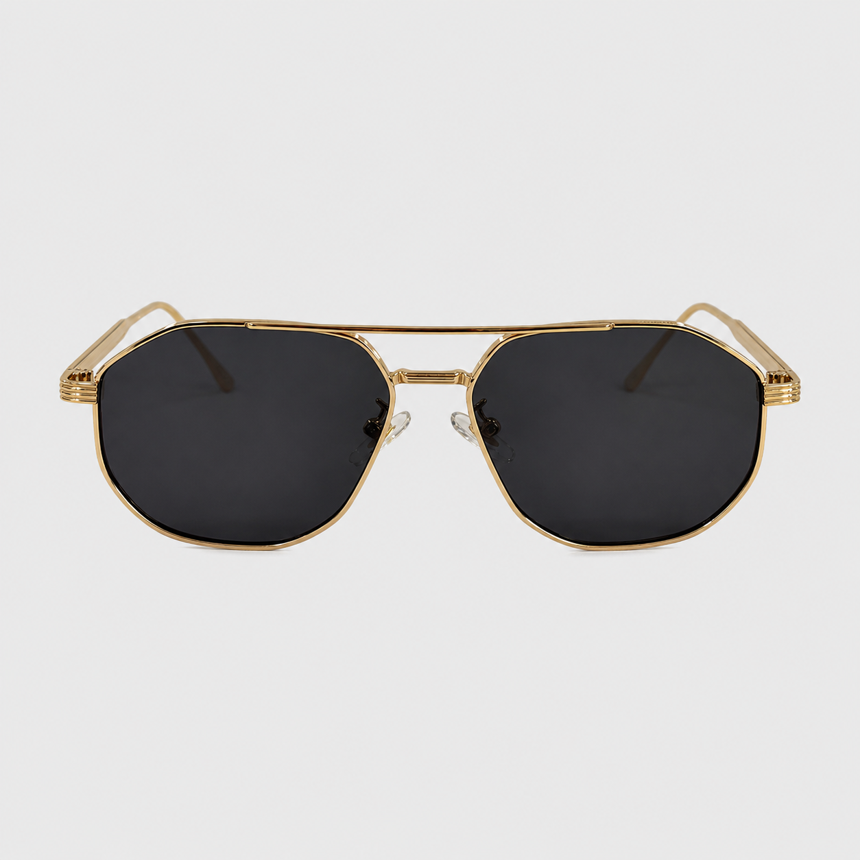 SUNDOWN sunglasses in gold with grey lenses — additional product view