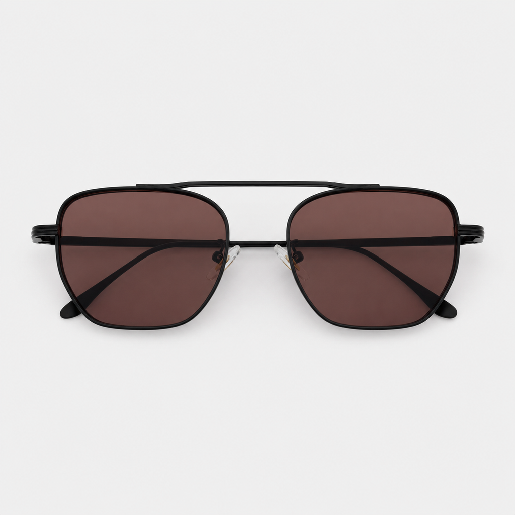 HORIZON sunglasses in black with black tea lenses — additional product view