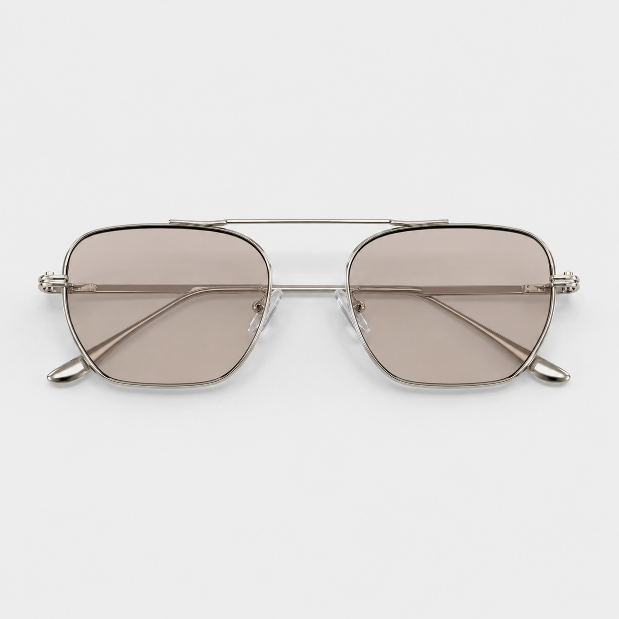 HORIZON sunglasses in silver with light tea lenses — additional product view