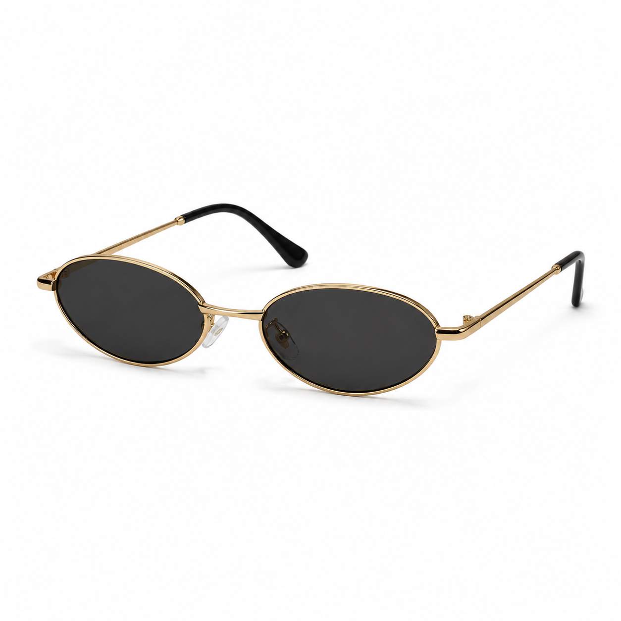 MEDINA sunglasses in gold with grey lenses — additional product view