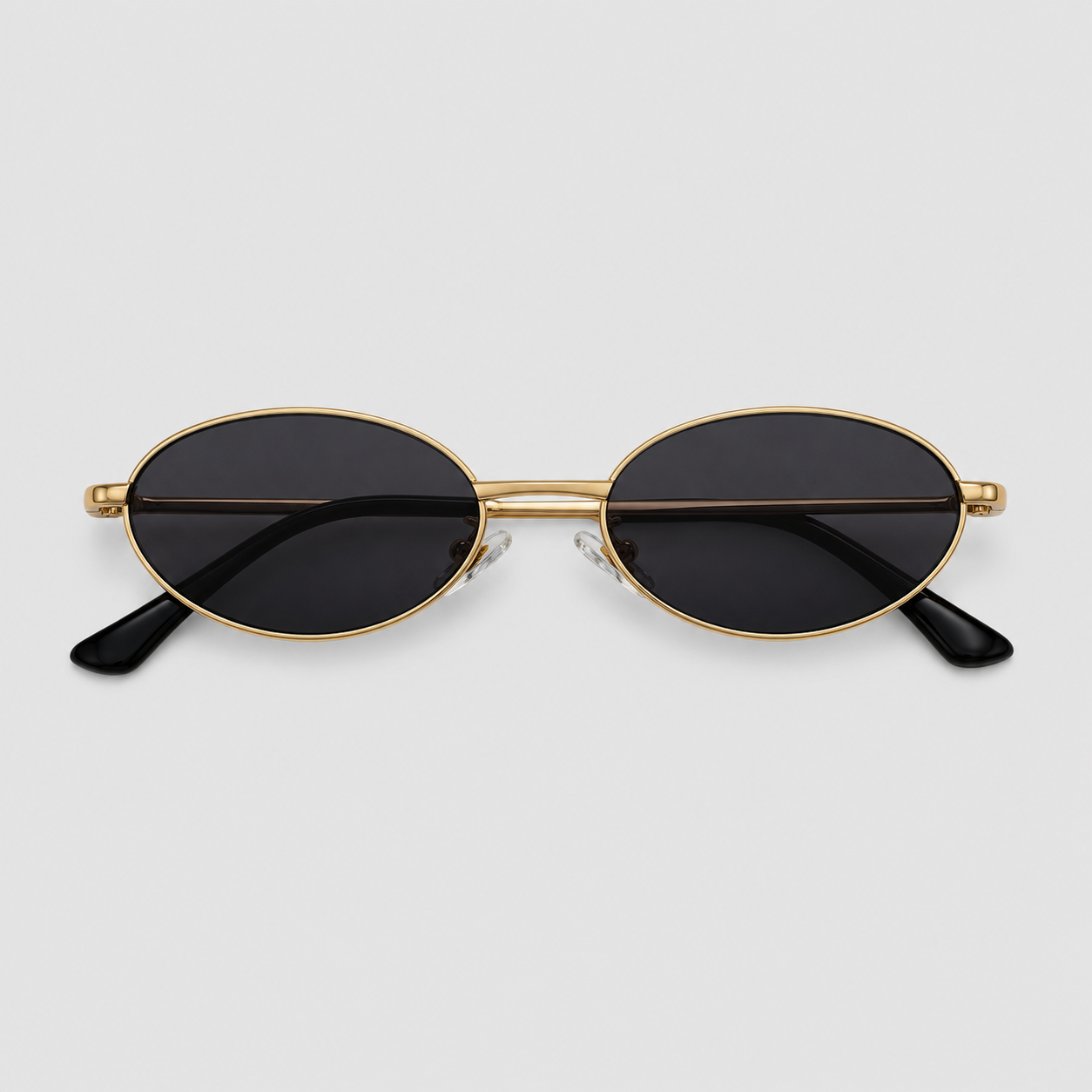 MEDINA sunglasses in gold with grey lenses — additional product view